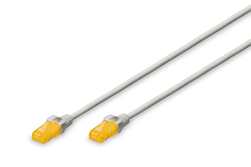 Digitus DK-1644-A-005/R câble de réseau Rouge 0,5 m Cat6a S/FTP (S-STP)