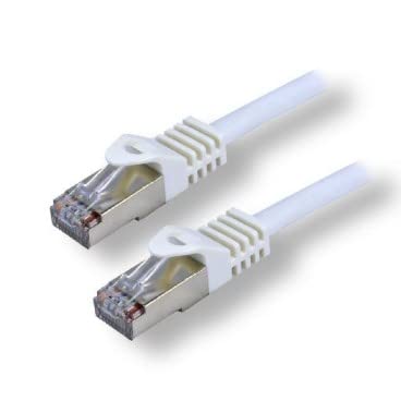 MCL CAT 7 S/FTP LSZH Patch cable - 10m White