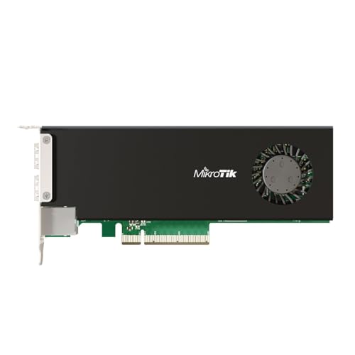 MikroTik Cloud Core Router 2004-1G-2XS-PCIe, Network Interface Card, 2x 25G SFP, RouterOS L6