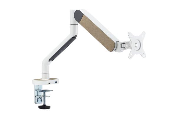 DACOMEX Support de bureau D35-100CG-W 1 écran 17-35", blanc