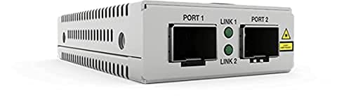 ALLIED SFP+ to SFP+ Mini Media Converter Universal PSU TAA compliant