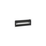 LEGRAND Rail DIN profilé avec façade et obturateur pour montage modulaires - 24