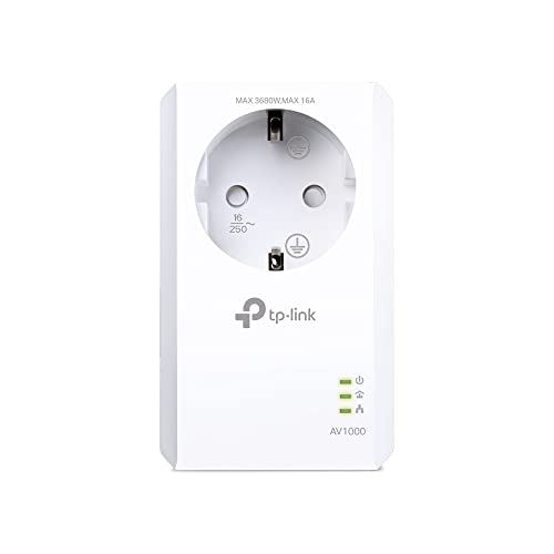 TP-LINK AV1000 Gigabit Passthrough Powerline Adapter