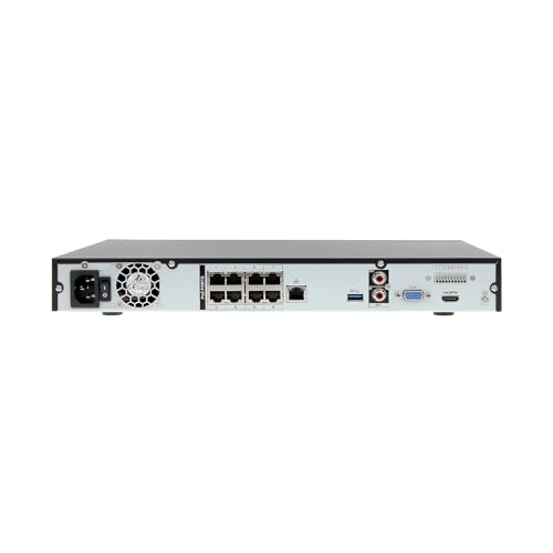 Dahua NVR4208-8P-4KS3 Enregistreur vidéo réseau 8CH 1U 8PoE 2HDDs Lite