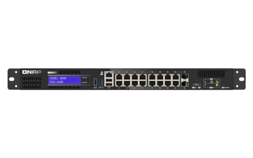 QNAP QGD-1600: 16 1GbE ports with 2 RJ45