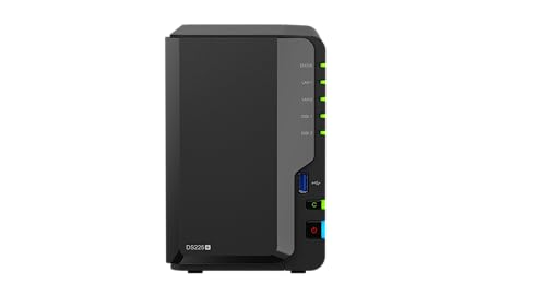 SYNOLOGY NAS avancé à 2 baies pour les utilisateurs domestiques - Stockage de fichiers/Sauvegarde - Port réseau 2.5Gbit/s