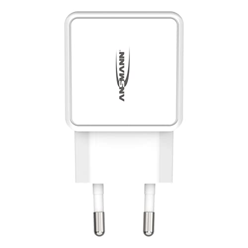CHARGEUR SECTEUR 1 PORT USB Type-A QC + 1 PORT USB Type-C PD BLANC