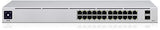 Ubiquiti USW-24-POE UniFi 24-Port PoE Géré L2/L3 Gigabit Ethernet (10/100/1000) Connexion Ethernet, supportant l'alimentation via ce port (PoE) 1U Argent