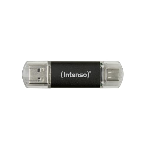 INTENSO Clé USB  3.2 Twist Line - 128 Go Type-C et Type-A