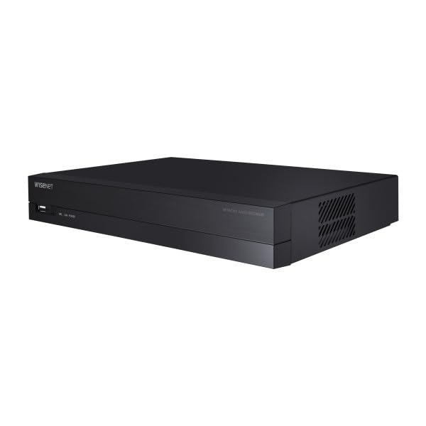 Hanwha XRN-420S Enregistreur vidéo sur réseau Noir