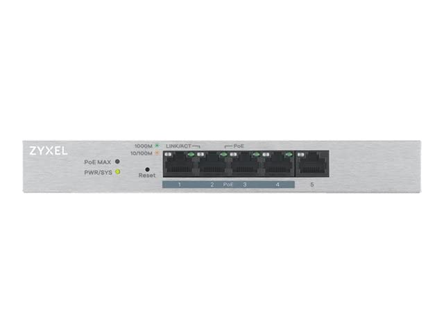 Zyxel GS1200-5HP V2 5 Port Gigabit PoE+