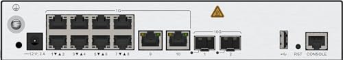 Huawei AP Controller AC650-256AP mainframe (10*GE ports, 2*10GE SFP+ ports, with the AC/DC adapter)