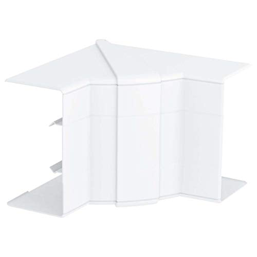 OBO ANGLE INTERIEUR VARIABLE POUR GOULOTTE RAPID 45-2 GK 100x53 PVC BLANC