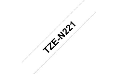 Tape/18mm black on white f P-Touch TZE