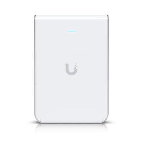 Ubiquiti U6-IW Networks Unifi 6 In-Wall 573,5 Mbit/s Blanc Connexion Ethernet, supportant l'alimentation via ce port (PoE)