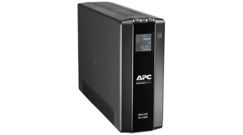 APC Back-UPS Pro BR1600MI UPS AC 230V 960Watt 1600VA USB output connectors 8 Black
