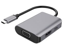 USB-C TO HDMI/VGA/USB-C ADAPTOR