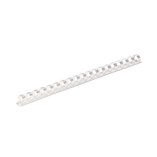FELLOWES anneaux plastiques 8mm blanc x 25pk