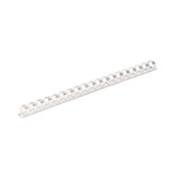 FELLOWES anneaux plastique 12.5mm blanc x 25pk