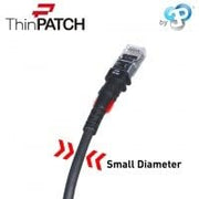 THINPATCH TP-6A-F/26 Cordon RJ45 catégorie 6A U/FTP LSOH fin - 7,9 m