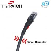 THINPATCH TP-6A-F/26 Cordon RJ45 catégorie 6A U/FTP LSOH fin - 7,9 m