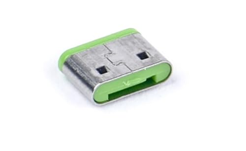 SMARTKEEPER / 4x Bloqueurs USB-C avec 1x Clé Mini Vert