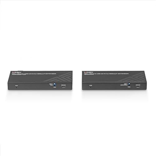 LINDY 150m Cat.6 HDMI 4K60 USB 2.0 HDBaseT KVM Extender
