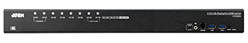 ATEN CS19208-AT-G commutateur écran, clavier et souris Noir