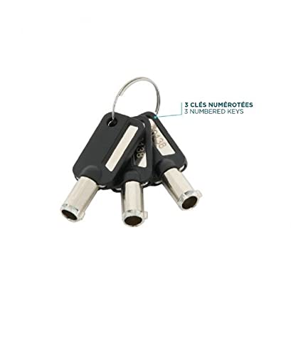 Nano - Slim Rotating security lock - Key