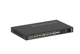 NETGEAR M4250-26G4F-POE+ Switch AV 24P GigaPoE+ & 4 SFP 300W