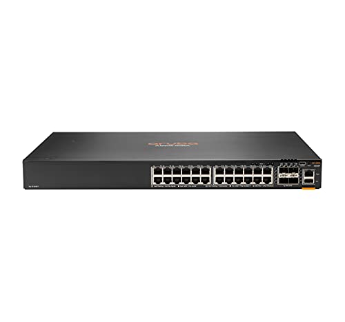 HPE Aruba 6300F Switch 24-port 1GbE and 4-port SFP56 EU EN