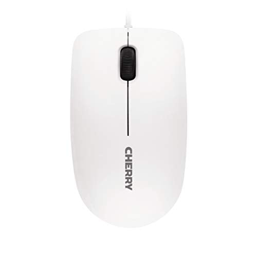 CHERRY Souris MC-1000 USB blanc gris