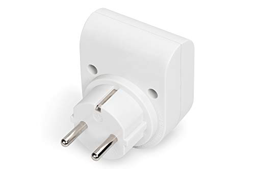 Digitus DN-95400 protection surtension Blanc 1 sortie(s) CA 230 V