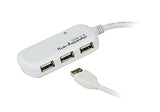 ATEN UE2120H rallonge amplifiée USB 2.0 12M + hub 4 Port