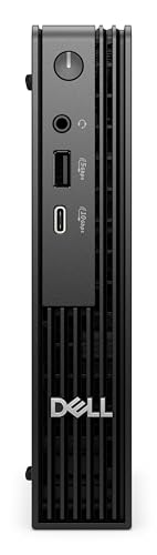 DELL Pro QCM1250 Intel® Core™ i5 i5-14500T 16 GB DDR5-SDRAM 512 GB SSD Windows 11 Pro Micro PC Mini PC Black 1YBO