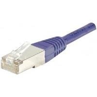 Cordon RJ45 catégorie 6 F/UTP violet - 15 m