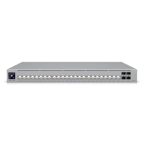 Ubiquiti UniFi Pro HD 24 PoE Géré L2/L3 2.5G Ethernet (100/1000/2500) Connexion Ethernet, supportant l'alimentation via ce port (PoE) 1U Gris