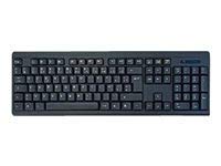 MCL Azerty Wireless Keyboard Black