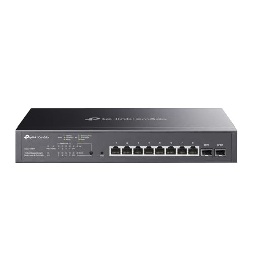 TP-LINK SG2210MP Switch SDN Niv2 8P Gigabit PoE+ 150W & 2 SFP