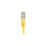 Cordon RJ45 catégorie 6 S/FTP jaune - 0,15 m