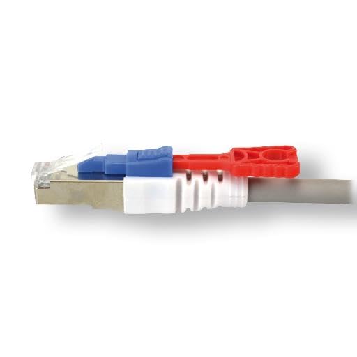 MCL CAT6A S/FTP LSZH Patch cable lockabled - 5m