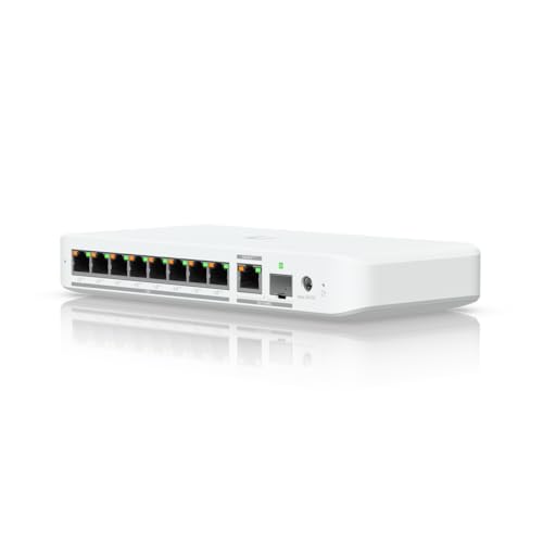 Ubiquiti UniFi Flex 2.5G PoE Géré L2 2.5G Ethernet (100/1000/2500) Connexion Ethernet, supportant l'alimentation via ce port (PoE) Montage sur le bureau ou sur