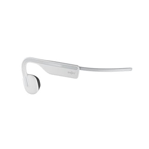 SHOKZ Casque sans-fil à conduction osseuse OpenMove - Bluetooth - Blanc