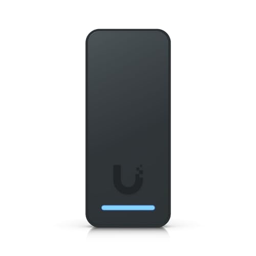 Ubiquiti UA-G2-Black Lecteur compact intérieur/extérieur UniFi Access de 2e génération pour les organisations, avec haut-parleur d'accueil intégré et LED, finit