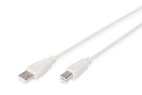 Digitus AK-300102-018-S câble USB 1,8 m USB A USB B Noir