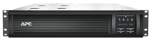 APC Smart-UPS 1000VA LCD RM UPS Rack AC 220/230/240V 700Watt 1000VA Ethernet 10/100 RS-232 USB oc 4 2U BK with APC SmartConnect