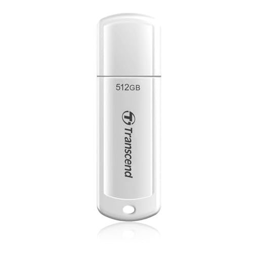 TRANSCEND 512Go USB3.1 Pen Drive Capless White