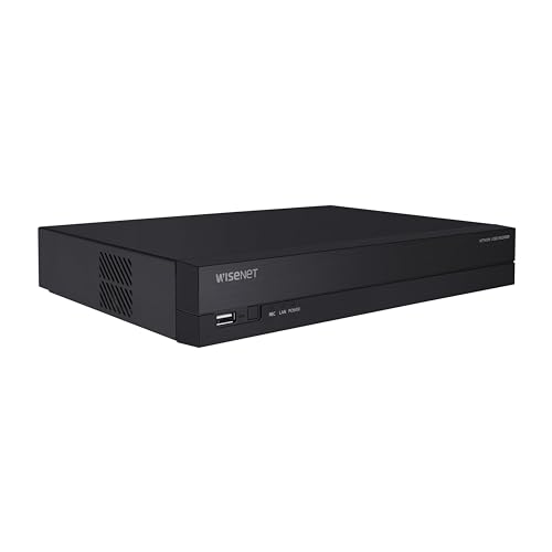 Hanwha ARN-410S Enregistreur vidéo sur réseau Noir