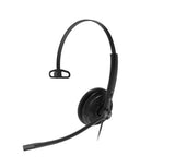 Yealink YHS34 Lite Mono Micro casque mousse à cordon QD/RJ9 - 1 écouteur