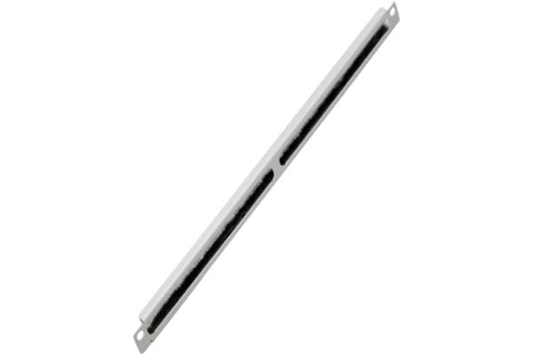 EKIVALAN Panneau passe-câbles 10" à balais 0.5U, gris
